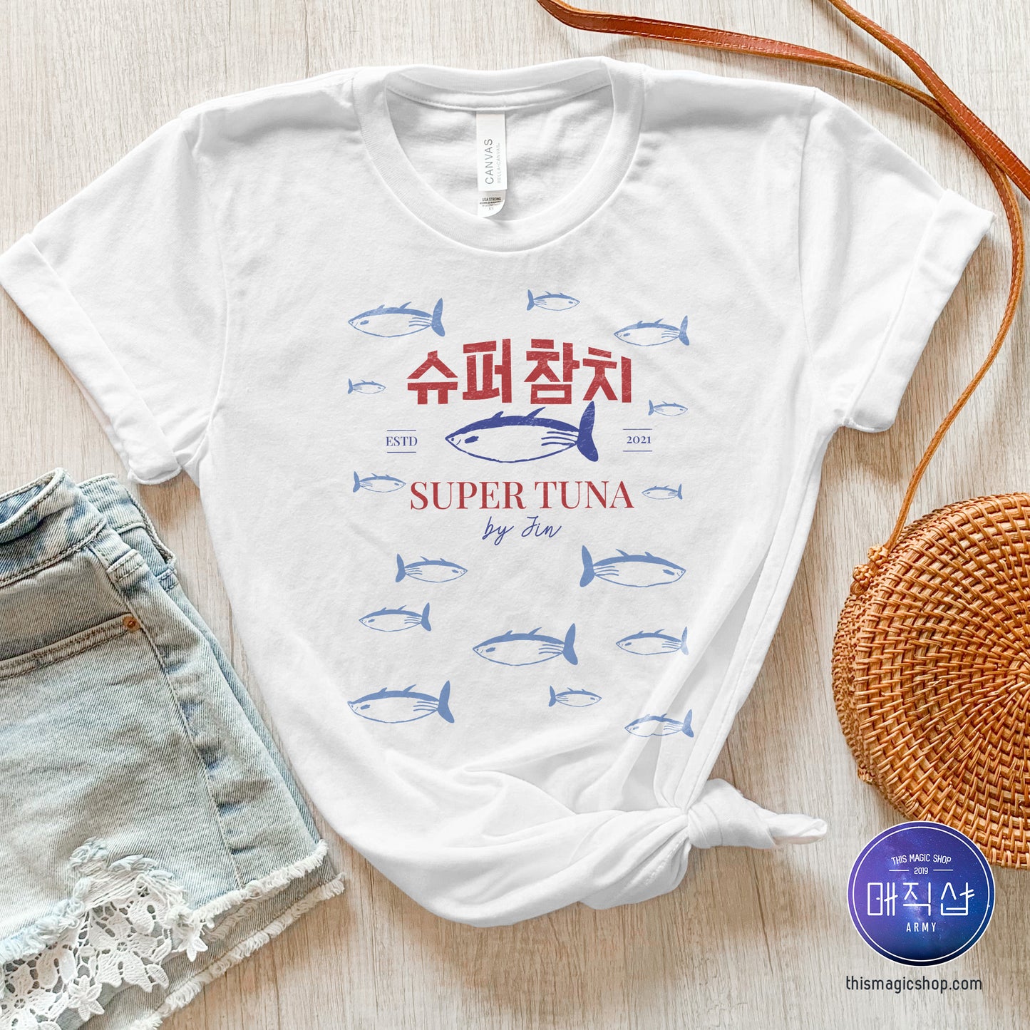 Super Tuna-Run Seokjin T-Shirt