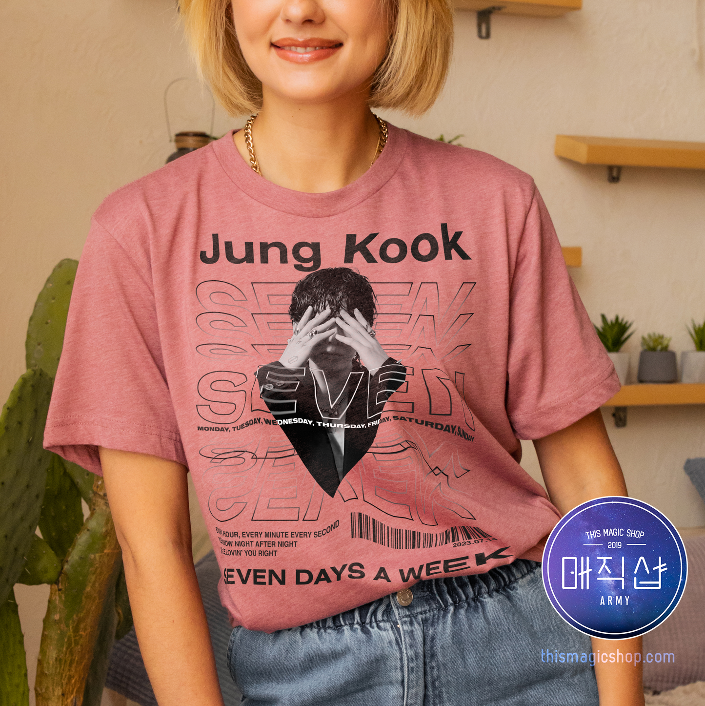 JK Jung Kook "Seven" T-Shirt