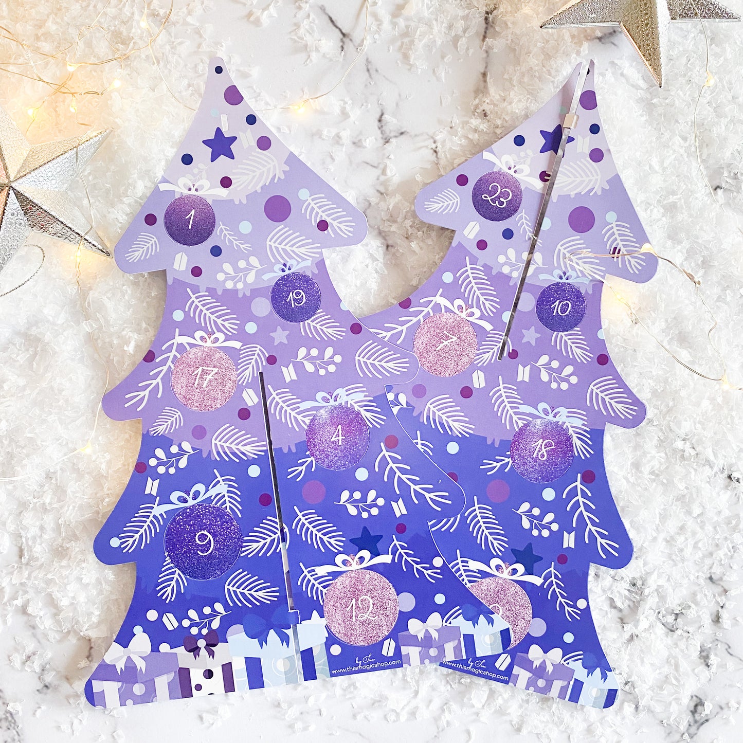 BTS-themed advent calendar Print artwork