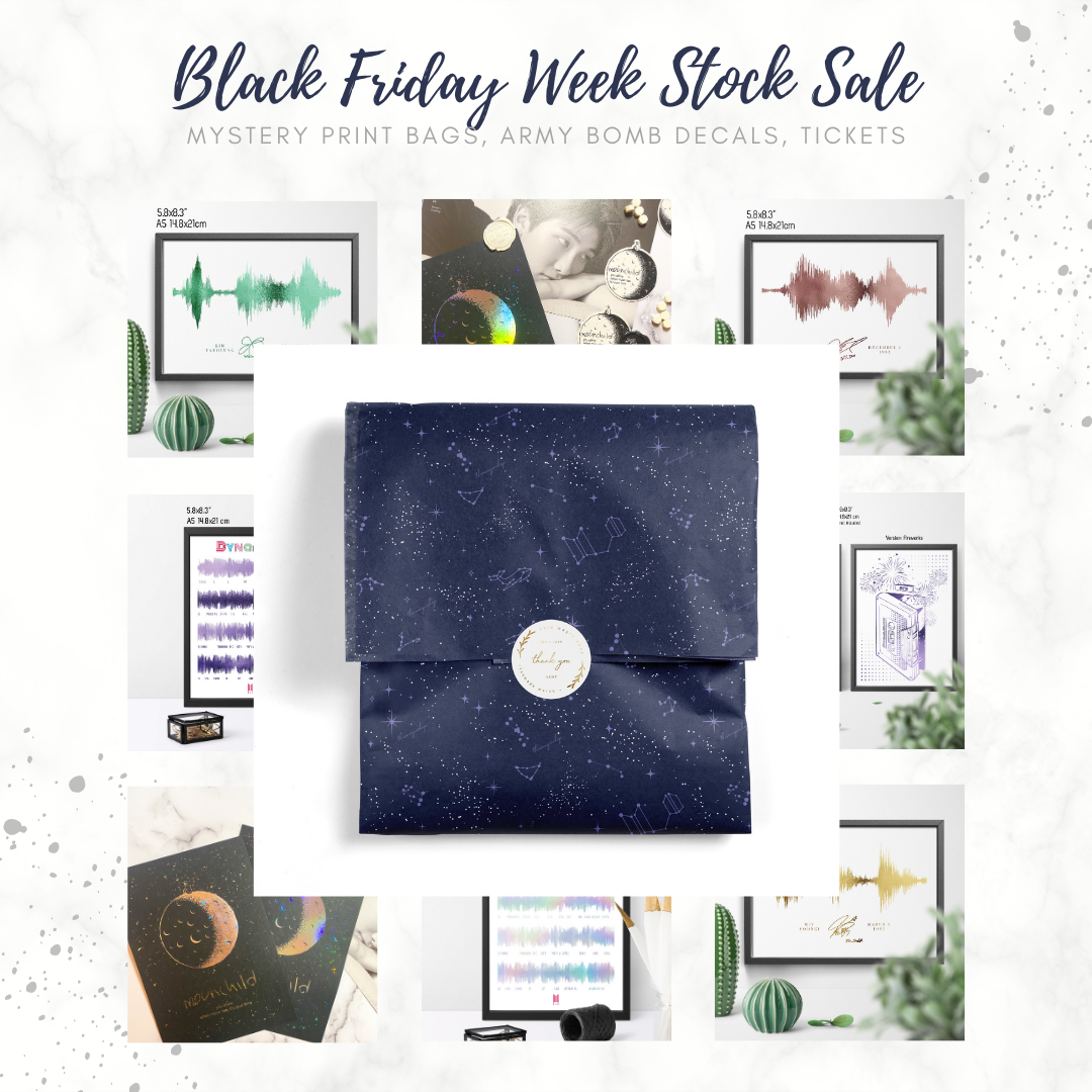 Mystery Bag - B Grade Foil Prints