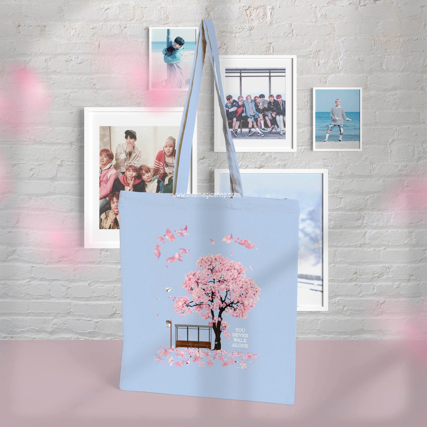BTS Spring Day Tote Bag