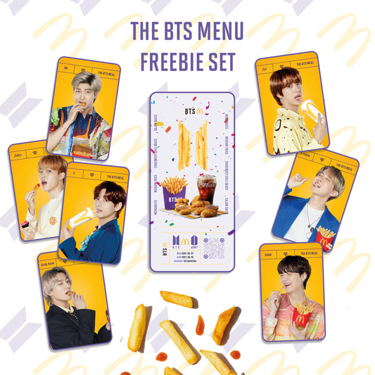 The BTS Menu - Freebie Set