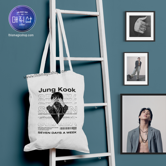 Kim Taehyung All Over Print Tote Bag / Slow Dancing Tote Bag / 