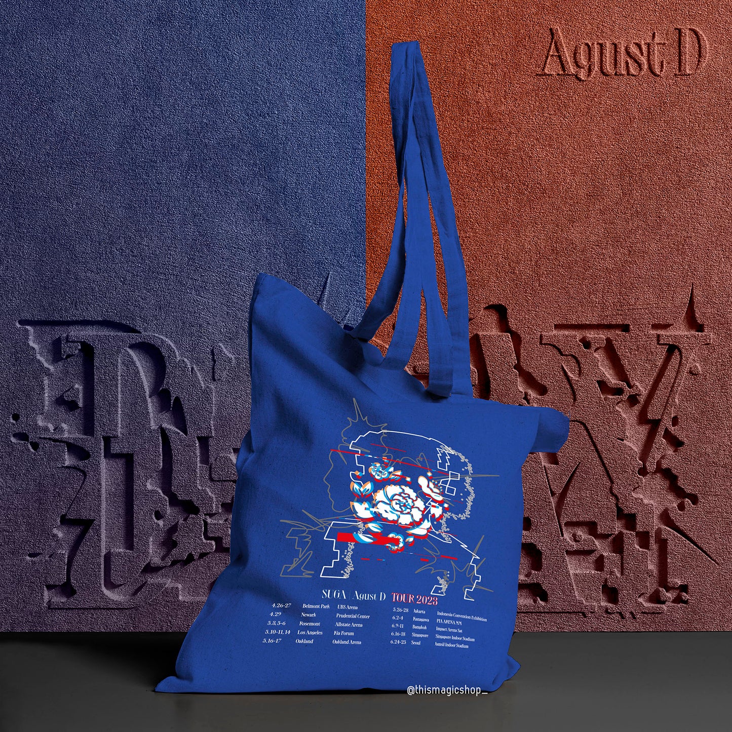 Agust D Suga Concert Tour Tote Bag