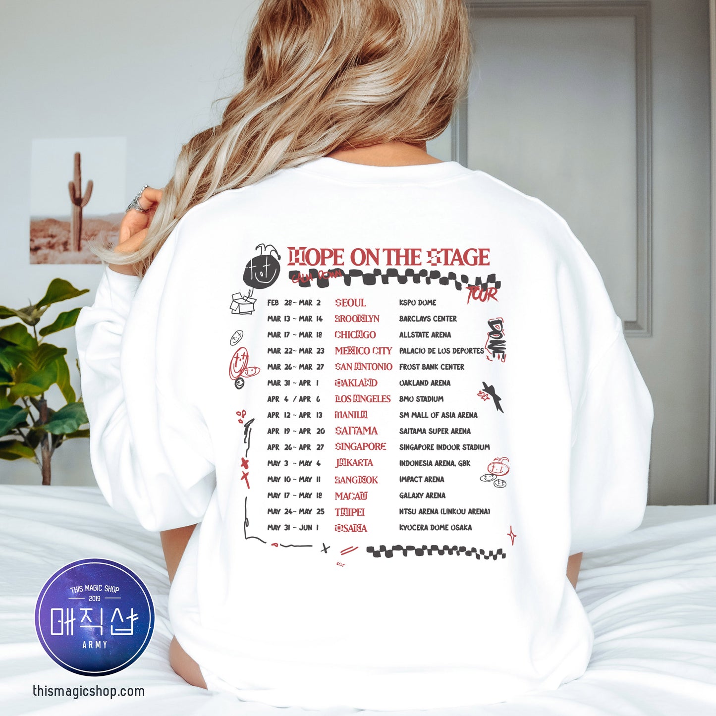 J-Hope on the Stage Sweatshirt, Concert Edition