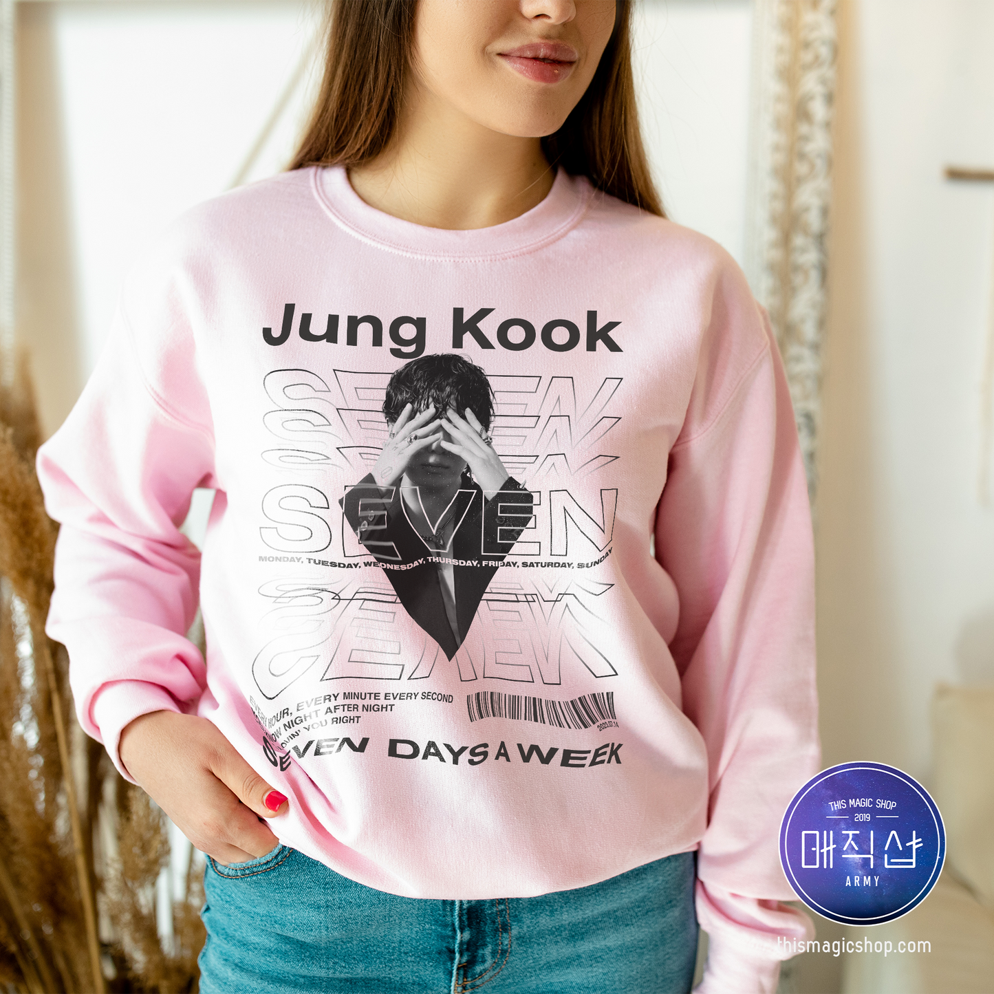 JK Jung Kook "Seven" Sweatshirt