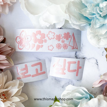 BTS SPRING DAY DECAL 봄날
