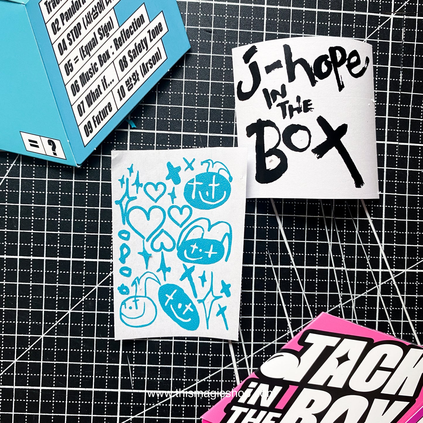 BTS J-Hope in the Box Decal