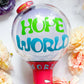 Hobiflower Hope World Decal set
