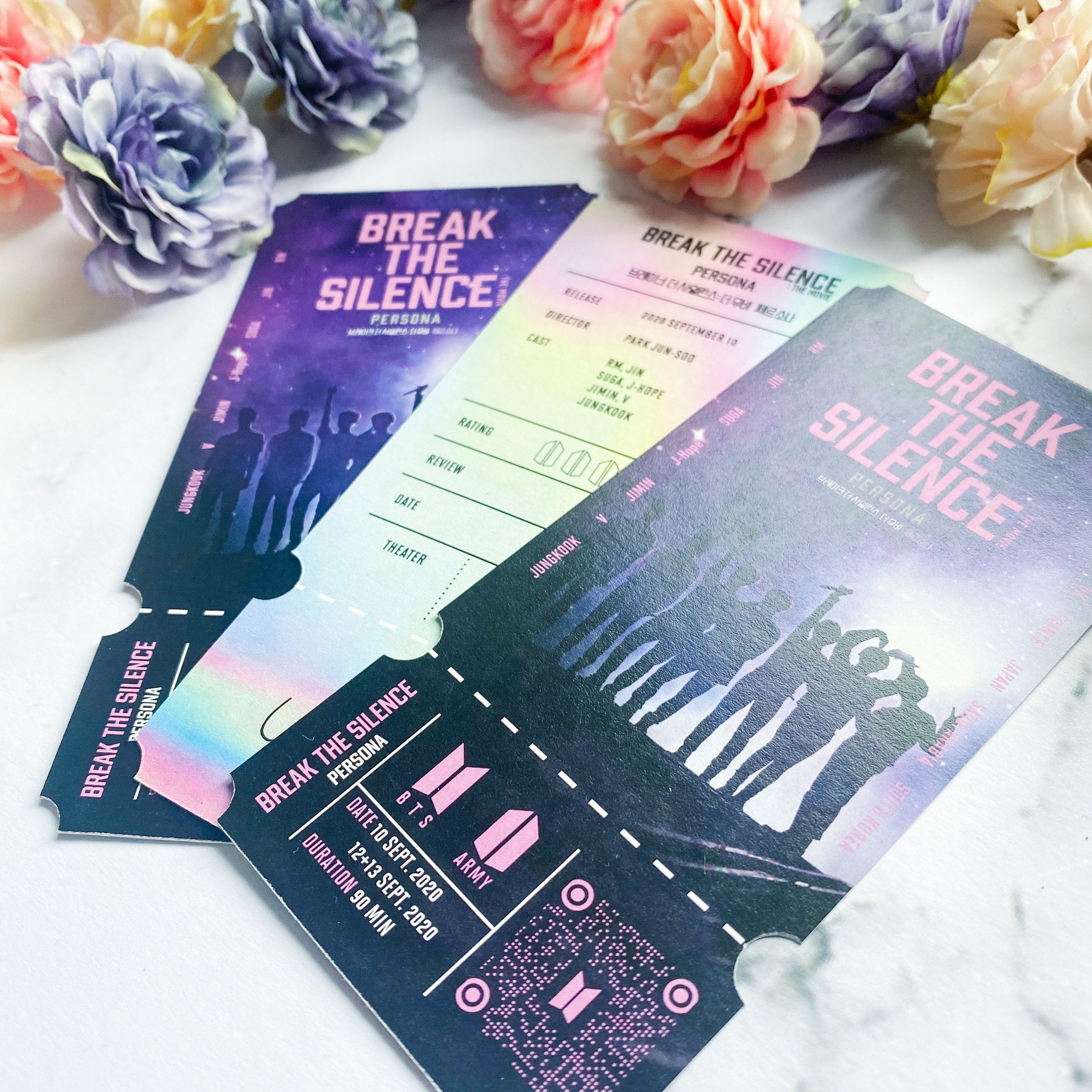 BTS MOVIE TICKET Break The Silence commemorative movie – ThisMagicShop