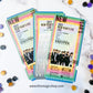 Billet de concert commémoratif en direct du Nouvel An BTS NYEL 2021