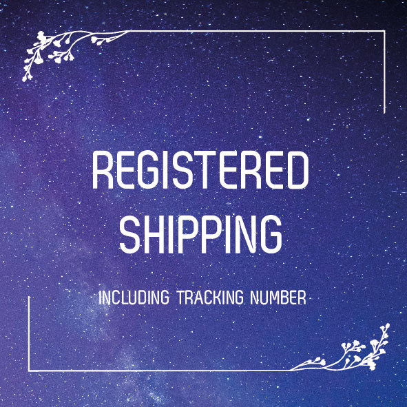 Registered/Tracked Shipping (including tracking number)