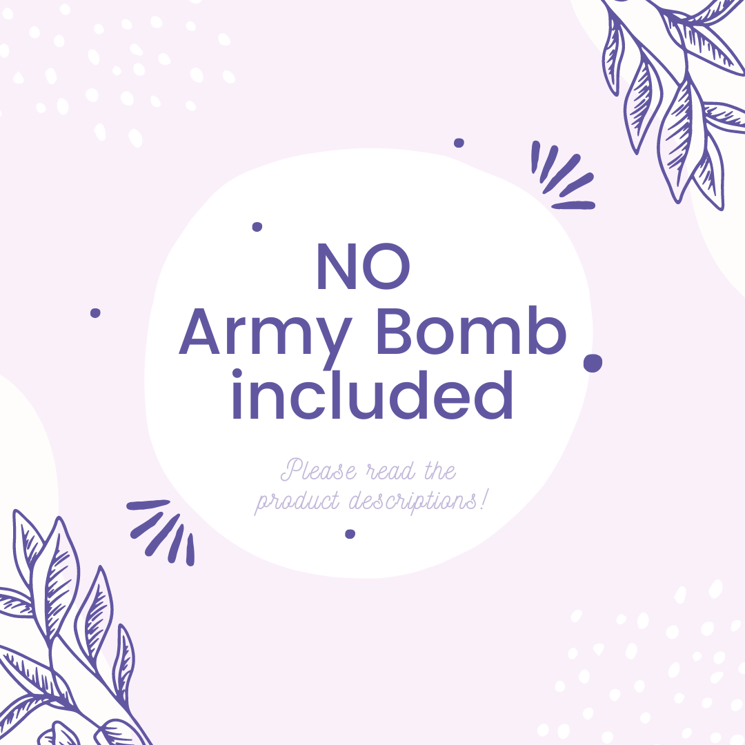 Army Bomb Ver3 Skin Glitter Amarillo 