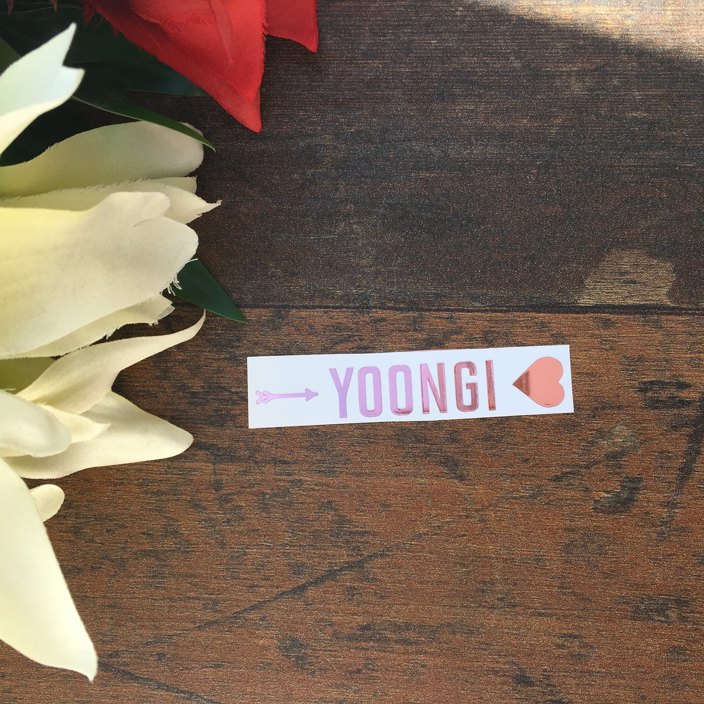 BTS NAME DECAL for Army Bomb